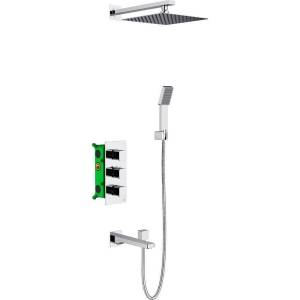 Душевой комплект Timo Petruma SX-5049/00SM chrome, с внутренней частью