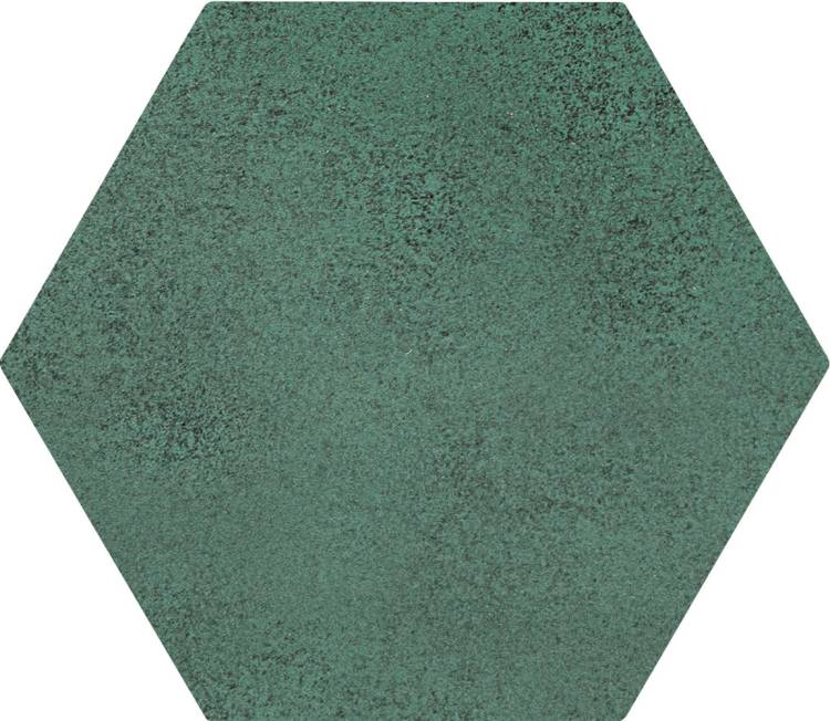 Керамическая плитка Domino Burano Green Hex 11x12.5