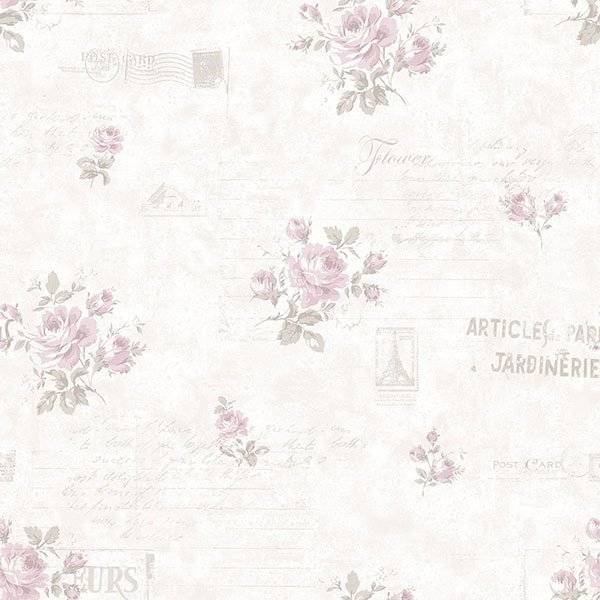 Обои флизелиновые Aura Vintage Rose 2 G45084