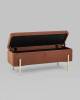 Банкетка-сундук Stool Group Болейн 20A544VF-MOMO-10 с ящиком, велюр терракотовый 110x42 фото 4