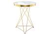 Кухонный стол Woodville Milena 11769 white / gold