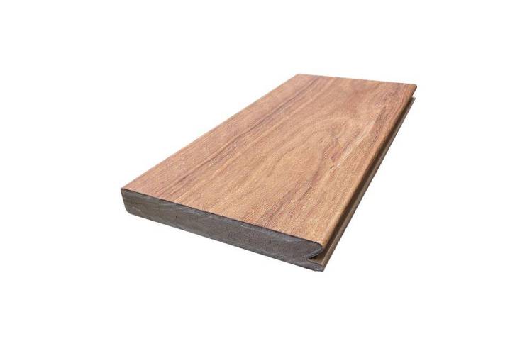 Ступень Polivan Group Candidasa (Кандидаса) ПВХ Pioneer Полнотелая STW265-1 Spotted Gum (Эвкалипт Пятнистый) 5800x145x21