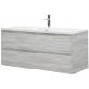 Тумба с раковиной Belbagno Albano ALBANO-1200-2C-SO-RVB 120x45x50 Rovere Vintage Bianco подвесная с двумя выкатными ящиками фото 3