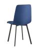 Набор из 4 стульев Stool Group Chilly OS-2011-V seat 1009-22 DUAL X4 темно-синий, рогожка фото 6