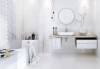 Декор Creto Brilliant White OBO30W2931LC W M/STR R Glossy 1 30x90 фото 4
