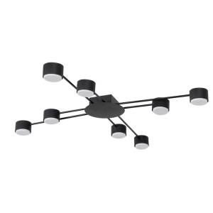 Большая потолочная люстра Arte Lamp Tracy A1527PL-8BK