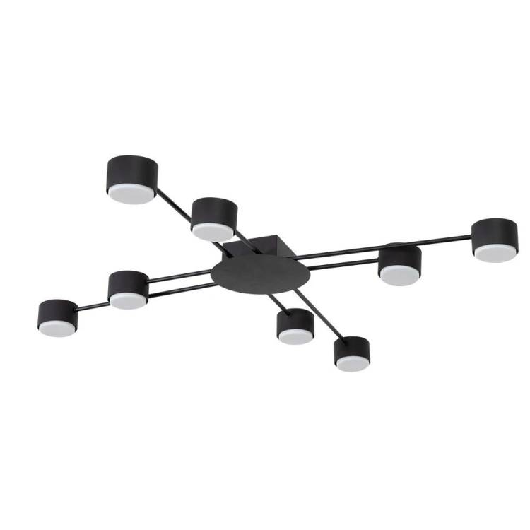 Большая потолочная люстра Arte Lamp Tracy A1527PL-8BK