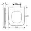 Крышка-сиденье Orange C02-003w с микролифтом фото 5