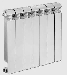 Биметаллический секционный радиатор отопления Global Style Plus 350 / 10 секций