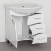 Тумба с раковиной Style Line Амелия 75 белая фото 2