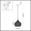 Подвесной светильник Odeon Light Pendant Lasita 4707/1 фото 3