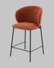 Стул полубарный Stool Group Блейз LV-109-S493-P-01 терракотовый, букле фото 4