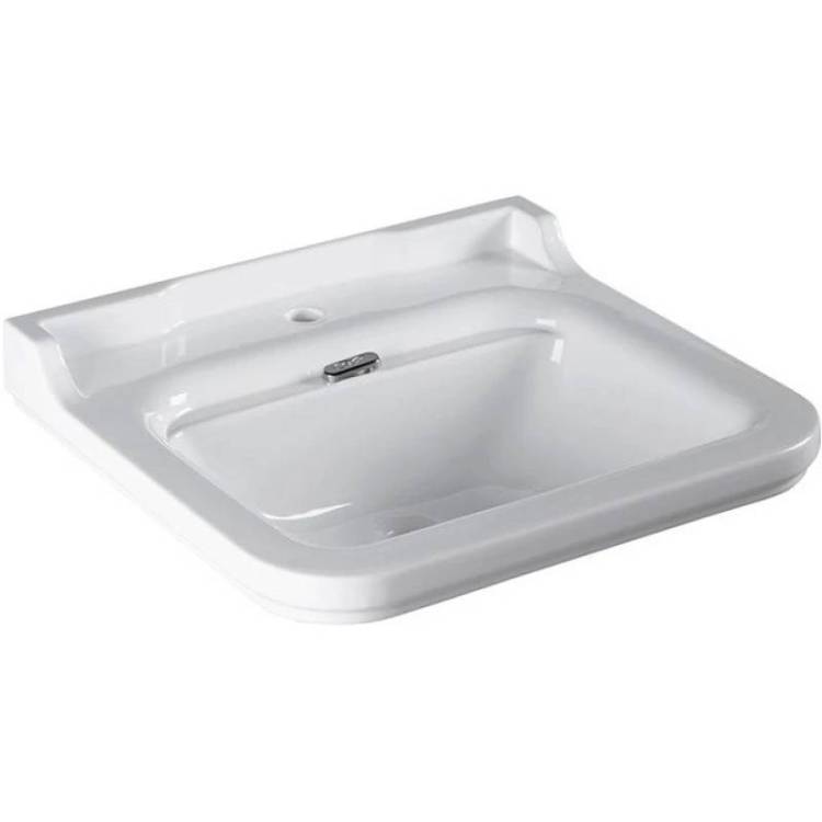 Раковина Kerasan Waldorf 4140K1bi/cr*1 подвесная, белая