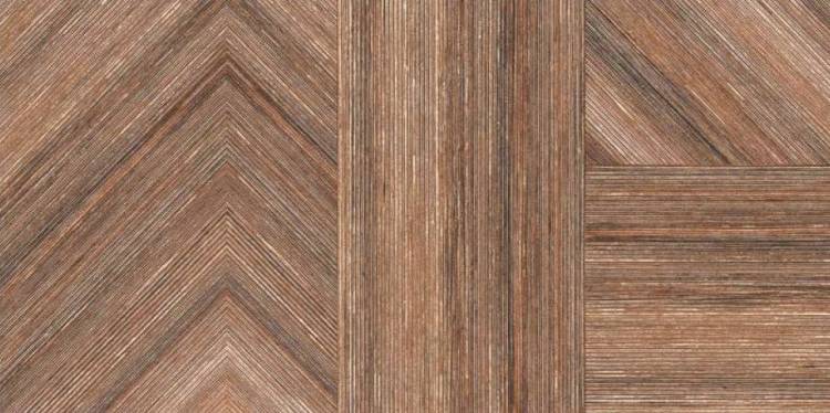Керамогранит ITC Forked Wood Wenge Carving 60x120