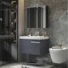Мебель для ванной Cerutti Spa Oglio 90 серый фото 2