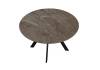 Стол Дик DikLine SKC120 00-00076866 tundra gris, подстолье черное, опоры черные 120(160)x120x76 фото 6