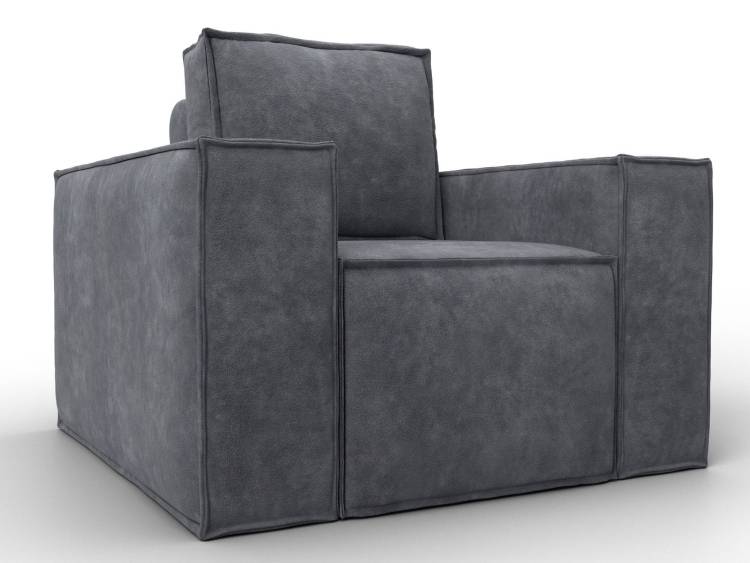 Кресло Лига Диванов Лига 081 134978 BRUT 16 темно-серый