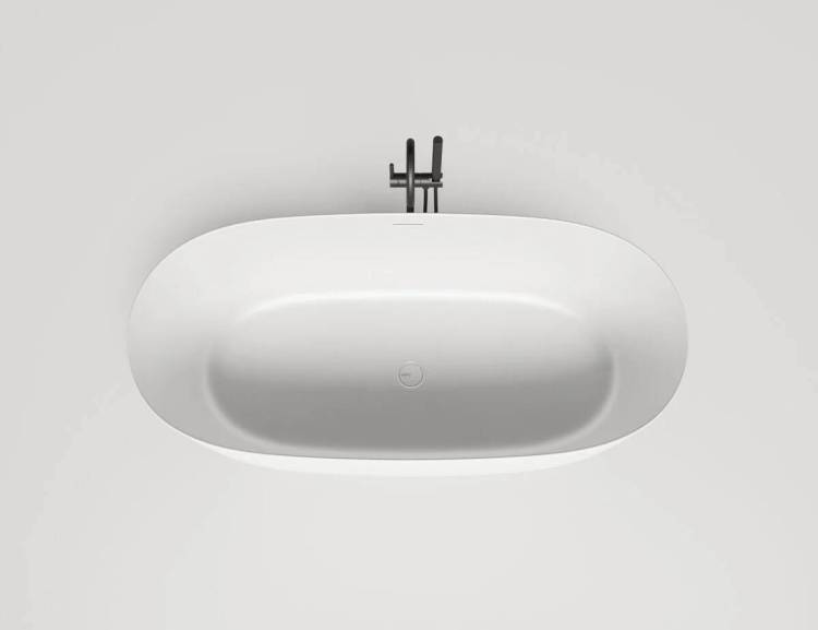 Ванна из искусственного камня Salini Sofia 102516G Белая глянцевая 170x80 S-Sense