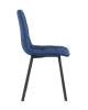 Набор из 4 стульев Stool Group Chilly OS-2011-V seat 1009-22 DUAL X4 темно-синий, рогожка фото 4