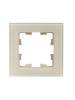 Рамка 1-постовая IEK Brite BR-M12-G-K10 ванильный фото 7