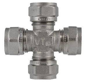 Крестовина обжимная VALTEC 26х20х26х20, VTm.341.N.262026