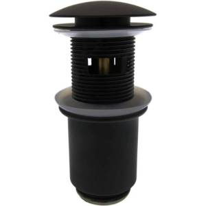 Донный клапан Remer 905CC114NO Латунь, Черный матовый