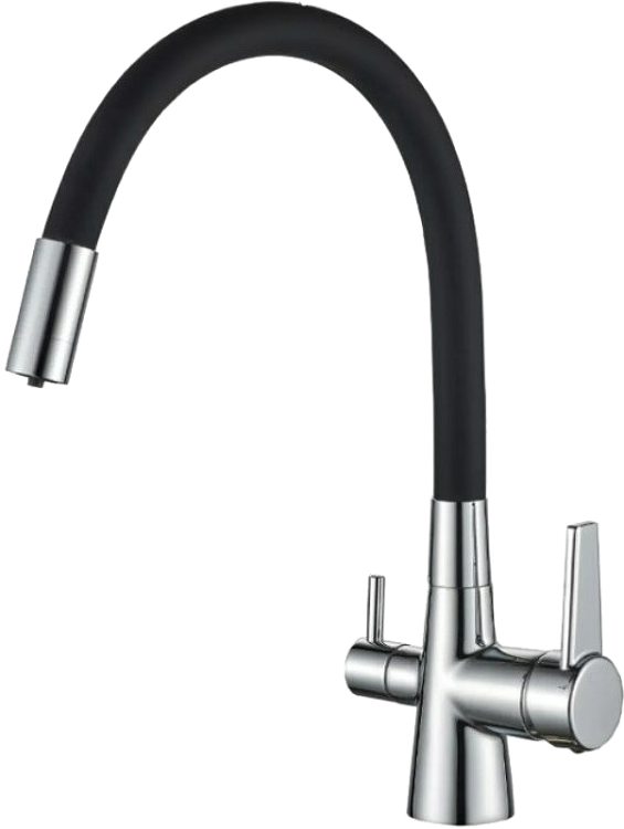 Смеситель для кухни Haiba HB76858-7 черный