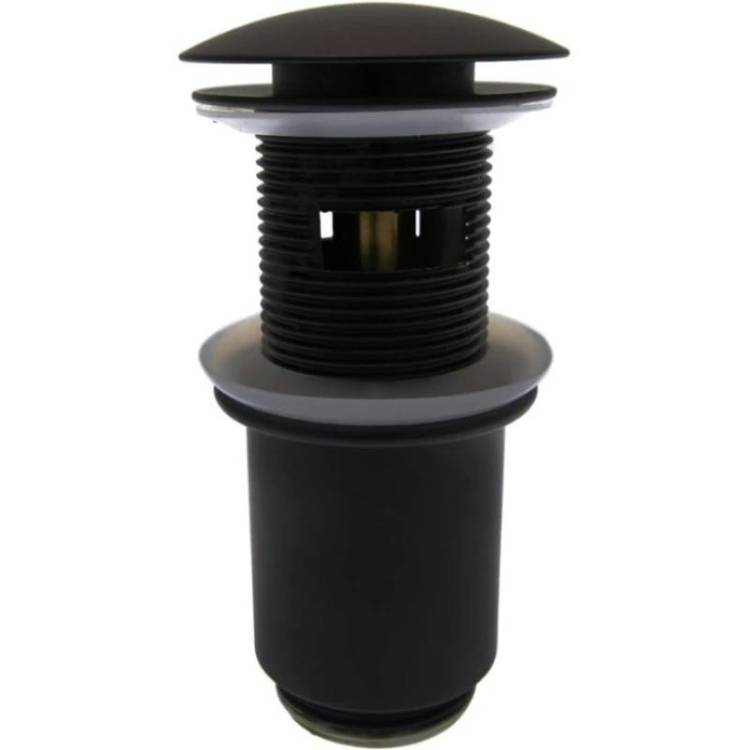 Донный клапан Remer 905CC114NO Латунь, Черный матовый