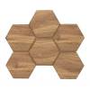 Мозаика Ametis by Estima Selection 39022 Mosaic/SI02_NS/25x28,5x10/Hexagon Eucalyptus 25x28.5