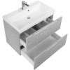 Тумба под раковину Belbagno Vittoria VITTORIA-900-2C-SO-TB-P 90x45x57 Toros Bianco подвесная с двумя выкатными ящиками фото 5