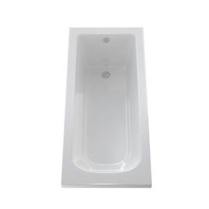 Ванна из искусственного камня Фэма Летиция 150x70 с ножками, белая глянцевая