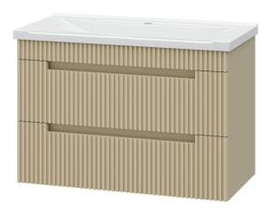 Тумба с раковиной Brevita Ariana - 80 Капучино 51x78x39