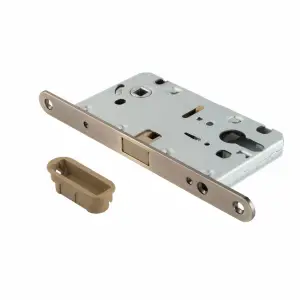 Межкомнатная защелка Archie LM 5212 CL магнитная (под евроцилиндр) LM 5212 CL AB/ACF (Античная бронза)