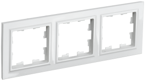 Рамка 3-постовая IEK Brite BR-M32-K01 белый