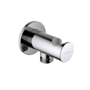 Шланговое подключение Aquatek AQ2464CR с держателем, хром