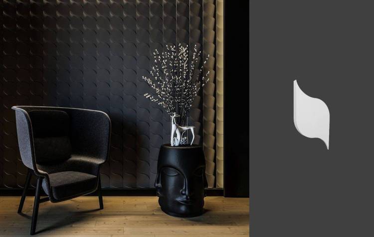 Гипсовая панель Deco Line Design Line Drop 19.7x3x40