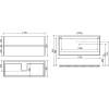 Тумба под раковину Sancos Urban UR120-1W фото 3