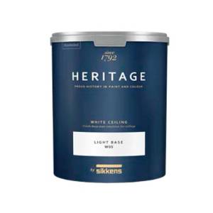 Краска Sikkens Heritage White Ceiling глубокоматовая W05 4.5 л