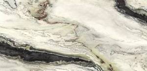 Керамогранит Ariostea Ultra Marmi UM6G300690 Panda White Glint 6mm 150x300