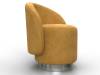 Кресло Лига Диванов Лига 108 136464 BRUT 10 желтый фото 4