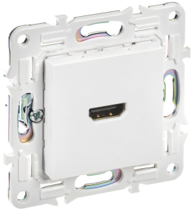 Розетка HDMI IEK Skandy SK-H10-K01 арктический белый