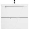 Тумба под раковину Belbagno Vittoria VITTORIA-800-2C-SO-BO-P 80x45x57 Bianco Opaco подвесная с двумя выкатными ящиками