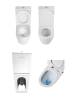 Унитаз-компакт Cerutti Spa Bella 8709 безободковый, с микролифтом фото 3