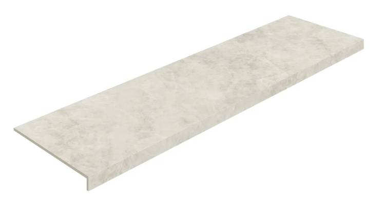 Ступень ColiseumGres Лирика 620070003205 Уайт Фронтальная 33x120