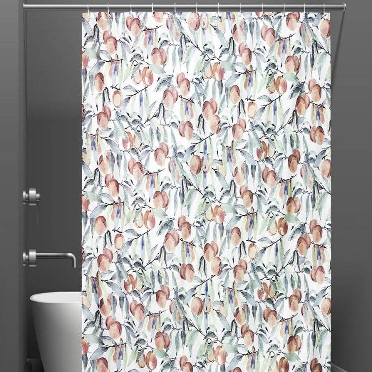 Штора для ванной Bath Plus Charme Red ch-21315 180х180, Luscious Peach