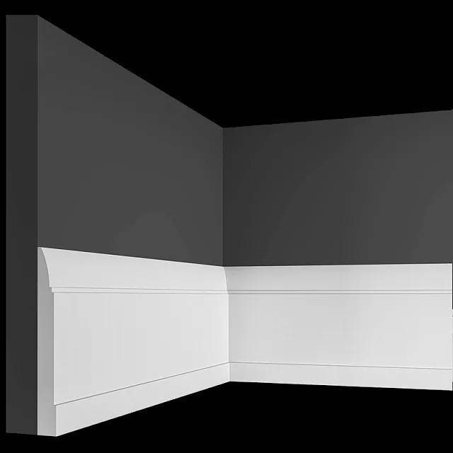 Плинтус Artpole S3PL4R радиусный 100x1.7x14.8