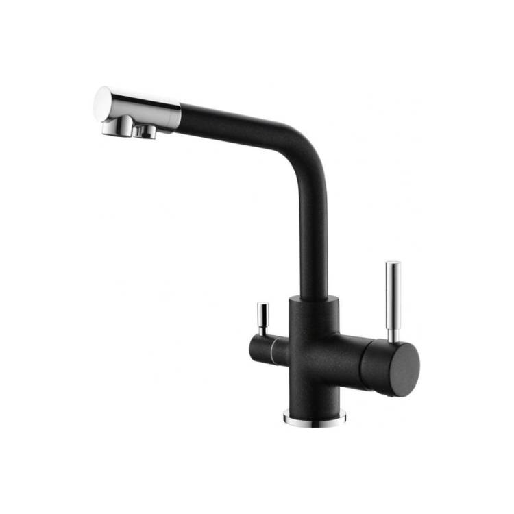 Смеситель для кухни EMAR Quartz 3003N.12 Оникс