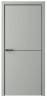Межкомнатная дверь Albero Эмаль Лайн-2 полотно Серый 900x2000