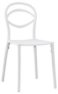 Стул Woodville Simple 15739 белый, белый