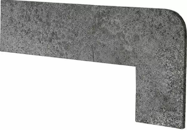 Плинтус Exagres Opera Zanquin Recto Iron DCHA правый угловой 42.3х17.5